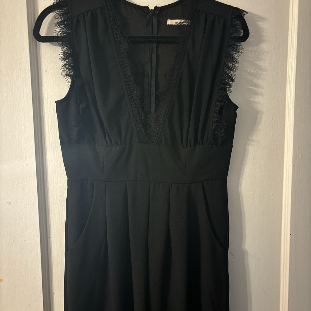 Black jumpsuit
